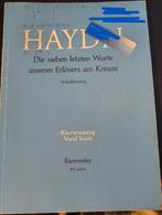 Haydn. Seven last words. Vocal Score, Ophalen of Verzenden