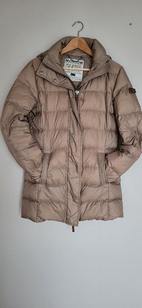 MOSCOW dames jas maat M beige, Kleding | Dames, Jassen | Winter, Gedragen, Maat 38/40 (M), Beige, Ophalen of Verzenden