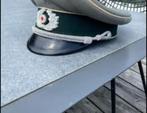 Original German WWII Heer Infantry Officer's Visor Cap, Ophalen of Verzenden, Duitsland, Helm of Baret