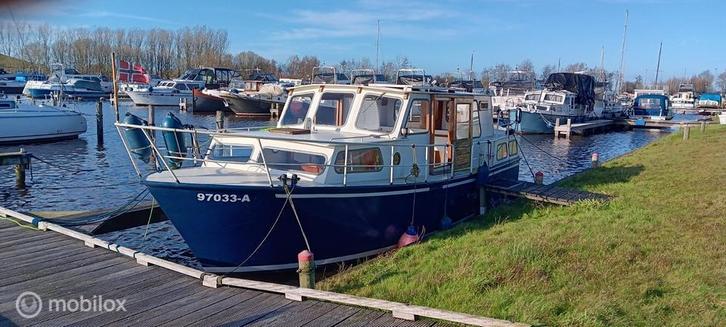 Ruime stalen motorboot | 10 meter | Diesel | Buitenbesturing, Watersport en Boten, Motorboten en Motorjachten, Gebruikt, Staal