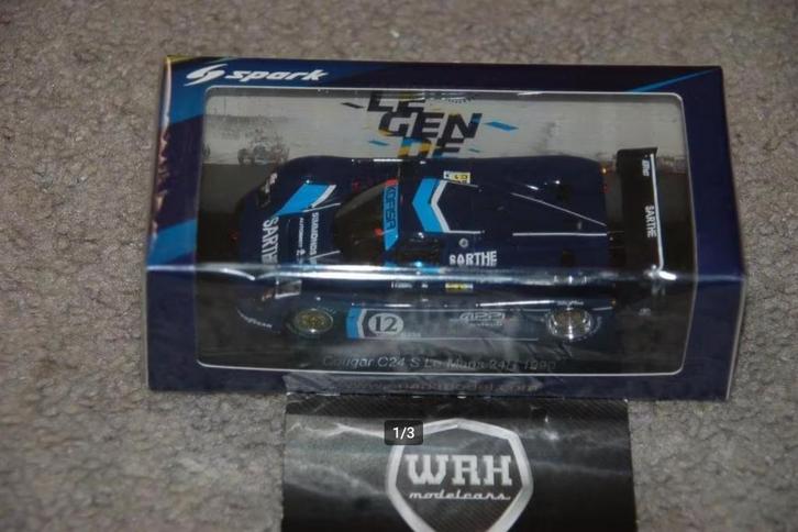 SALE !! 1:43 COUGAR C24 LEMANS #12 SPARK S3533 WRH, Hobby en Vrije tijd, Modelauto's | 1:43, Zo goed als nieuw, Auto, Overige merken