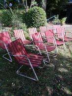 Vintage Terrasstoelen - Jaren 50/60 - Opknappers, Ophalen, Gebruikt, Vintage, Metaal