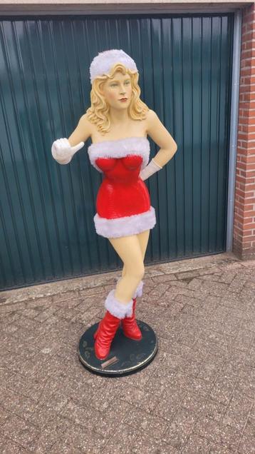 Prachtige vintage kerstpop, Christmas doll, Pinup Noëlle. beschikbaar voor biedingen
