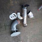 Kachelpijp enz, Ophalen, Minder dan 2 meter, 80 mm of meer