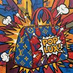 Louis Vuitton pop-art schilderij (50x50cm), Huis en Inrichting, Verzenden, Nieuw, Schilderij, 50 tot 75 cm
