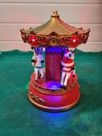 carrousel kerst met muziek op baterijen, Diversen, Kerst, Ophalen of Verzenden, 'T Olde Gre-j, Info@toldegrej.nl, Endepoelstraat 20f Didam