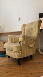 Vintage Fauteuil, Ophalen, Gebruikt, Stof, 75 tot 100 cm