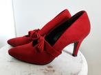 PAUL GREEN schoenen pumps maat 4 (37) rood, Pumps, Ophalen of Verzenden, Zo goed als nieuw, Paul Green