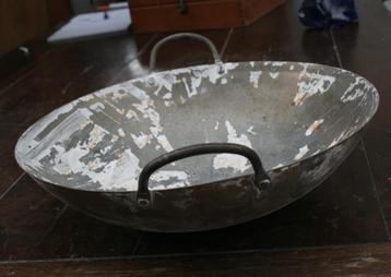 fusing glas RVS wok-vorm Ø 31 cm  beschikbaar voor biedingen