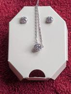 Swarovski sieraden: halsketting met bijpassende oorbellen, Verzamelen, Swarovski, Ophalen of Verzenden, Zo goed als nieuw