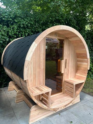 Barrel Sauna’s beschikbaar voor biedingen