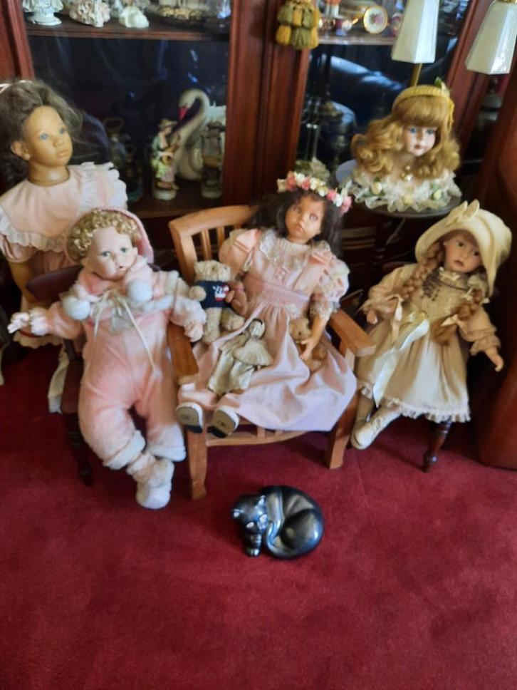 Mooie collectie poppen, Kinderen en Baby's, Speelgoed | Poppen, Gebruikt, Overige typen, Ophalen