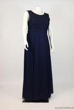 SALE marineblauwe galajurk grote maat 50, 52, Galajurk, Blauw, Maat 46/48 (XL) of groter, Nieuw