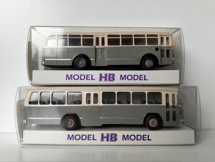 HB Model H0 - Leyland Verheul 1955 & 1965 - NZH, Hobby en Vrije tijd, Modelauto's | 1:87, Zo goed als nieuw, Bus of Vrachtwagen