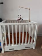 Witte babybox - 3 hoogtes - 100 x 80 cm, Ophalen, Zo goed als nieuw