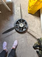 Industriële Wandklok met Propeller, Ophalen, Gebruikt, Analoog, Wandklok