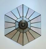 Grote pastelkleurige Tiffany lampenkap zonder armatuur, Ophalen of Verzenden, Gebruikt, Glas, Minder dan 50 cm