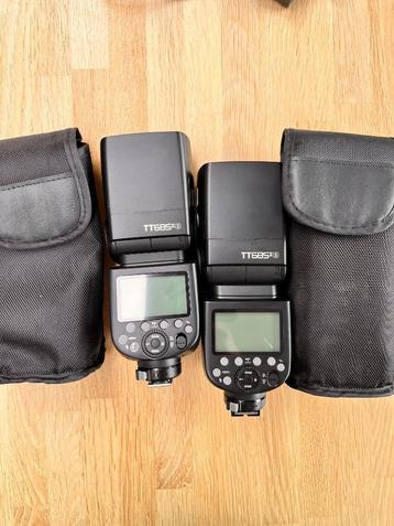 2x Godox TT685IIS flitser voor Sony – ook los verkrijgbaar beschikbaar voor biedingen