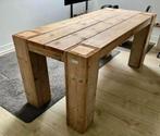 Steigerhout eettafel, Huis en Inrichting, Tafels | Eettafels, Ophalen, Gebruikt, 50 tot 100 cm, 150 tot 200 cm