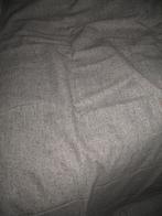 Coupon Tweed Grijs Melange Gekleurde Dots Afm 2 m x 1.60 cm, 200 cm of meer, Nieuw, Overige materialen, Grijs