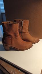 Shabbies Amsterdam Leren Enkellaarsjes, Kleding | Dames, Schoenen, Ophalen of Verzenden, Gedragen, Bruin, Lage of Enkellaarzen