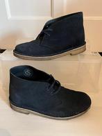 Clarks Desert Boots - Maat 39.5 - Donkerblauw Suède, Ophalen of Verzenden, Zo goed als nieuw, Blauw, Boots