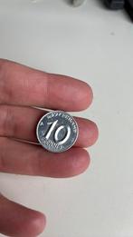 DDR 10 pfennig 1952, Ophalen of Verzenden, Duitsland