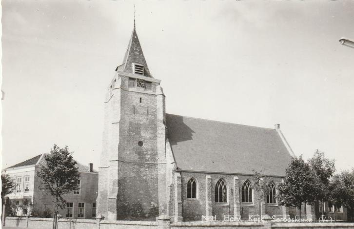 SEROOSKERKE (W.) Ned. Herv. Kerk, Verzamelen, Ansichtkaarten | Nederland, Ongelopen, Zeeland, 1960 tot 1980, Verzenden
