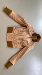 Echt leren jack dames maat 36, Kleding | Dames, Ophalen of Verzenden, Gedragen, Maat 36 (S), Bruin