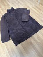 Suède bruine winterjas gevoerd. Maat 54 - 56, merk Atwardson, Ophalen of Verzenden, Gedragen, Maat 52/54 (L), Bruin