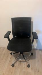 Ergonomische bureaustoel hJh OFFICE, Ophalen, Zo goed als nieuw, Zwart