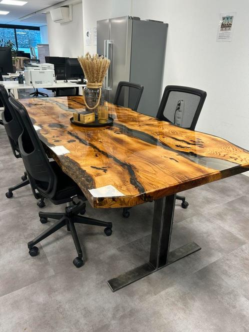 Unieke epoxy tafel, Huis en Inrichting, Tafels | Eettafels, Ophalen