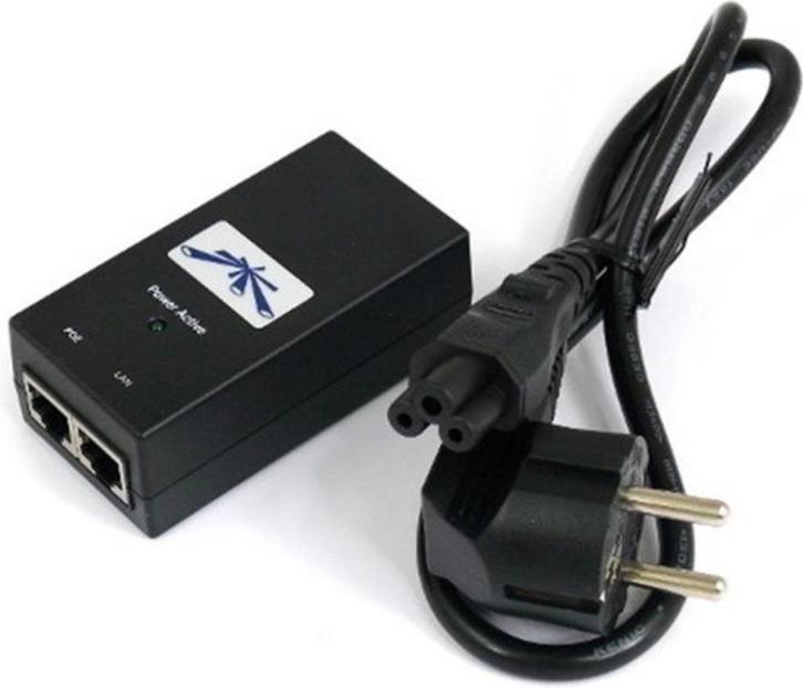 Ubiquiti Networks POE-24-12W-G 24V - PoE adapter - Zwart, Audio, Tv en Foto, Audiokabels en Televisiekabels, Nieuw, Overige kabels