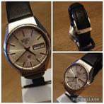 Seiko Horloge QZ King Seiko Dd Date Quartz Zie Foto's, Sieraden, Tassen en Uiterlijk, Ophalen of Verzenden, Gebruikt, Zwart, IOS