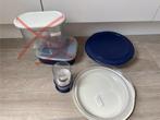 Tupperware NIEUW blauw, Ophalen of Verzenden, Zo goed als nieuw, Blauw, Schaal