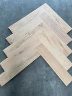 Visgraat 15x74 houten vloer €42,50 per m2 inc btw, Parket, Nieuw, Ophalen of Verzenden, 10 m² of meer