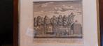 Plaat Keukenhof Lisse - Antieke Gravure, Antiek en Kunst, Ophalen