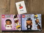 Lego BrickHeadz 40383 Bruid & 40384 Bruidegom - Nieuw!, Kinderen en Baby's, Speelgoed | Duplo en Lego, Ophalen of Verzenden, Nieuw