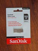 SanDisk Ultra Luxe 512GB USB 3.1 Flash Drive (NIEUW), Ophalen of Verzenden, Nieuw, SanDisk, 512 GB