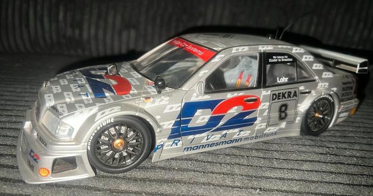 Mercedes-Benz C-Class DTM, Hobby en Vrije tijd, Modelauto's | 1:18, Gebruikt, Auto, UT Models, Ophalen of Verzenden