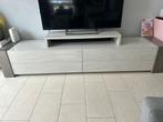 Hoogglans Tv meubel 2 delig in nieuwe staat + dressoir, Huis en Inrichting, Complete inboedels, Ophalen
