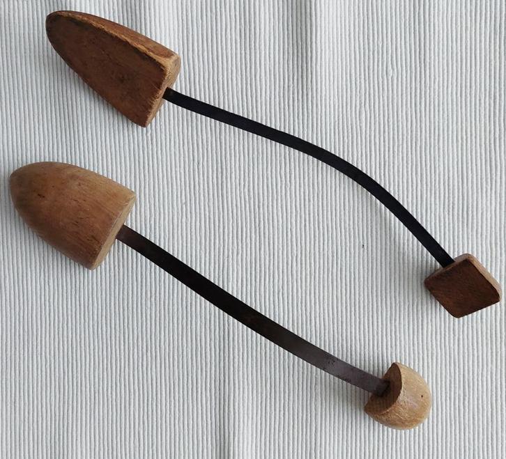 Houten Schoenspanners - 1 paar, Antiek en Kunst, Curiosa en Brocante, Ophalen of Verzenden