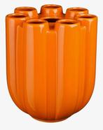 MICA tulpenvaas oranje keramiek, Aardewerk of Porselein, Nieuw, Oranje, Ophalen of Verzenden