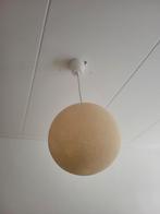 NIEUW hanglamp plafondlamp lamp wit hout riet boho beige ☘️, Ophalen of Verzenden, Nieuw, Stof, Modern