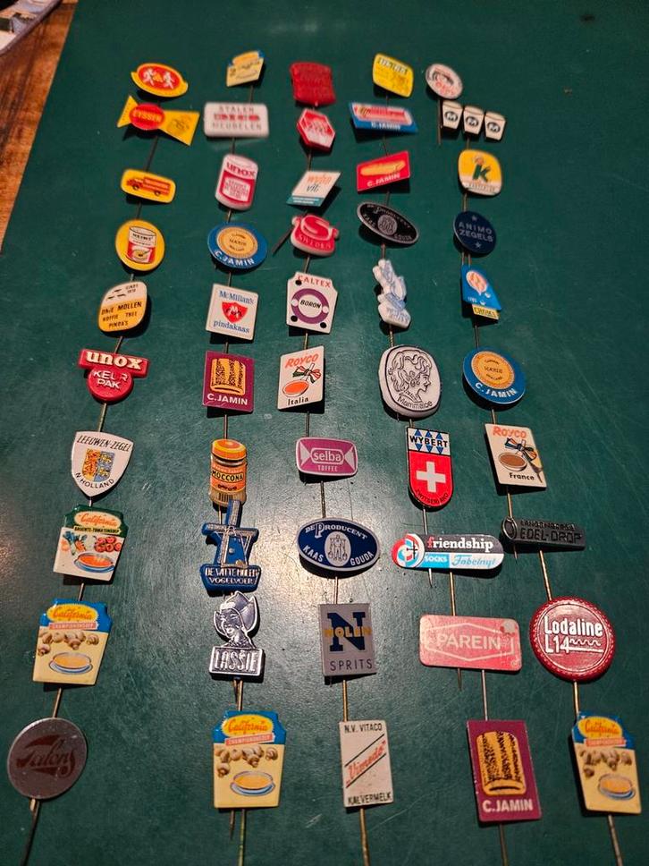Vintage Speldjes Verzameling, Verzamelen, Speldjes, Pins en Buttons, Gebruikt, Speldje of Pin, Merk, Verzenden