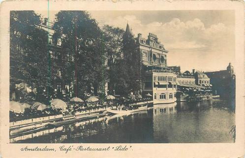 (304-223-025) Amsterdam Café-Restaurant Lido, Verzamelen, Ansichtkaarten | Nederland, Noord-Holland, Verzenden