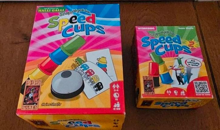Speedcups & Speedcups "uitbreiding"- 999games- Verzend ook, Hobby en Vrije tijd, Gezelschapsspellen | Overige, Ophalen