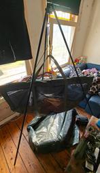 Complete onthaak- en weegset - cradle, driepoot en sling, Watersport en Boten, Hengelsport | Karpervissen, Ophalen of Verzenden