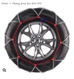 Pewag Snox SUV 570 sneeuwkettingen, Auto diversen, Sneeuwkettingen, Ophalen, Nieuw