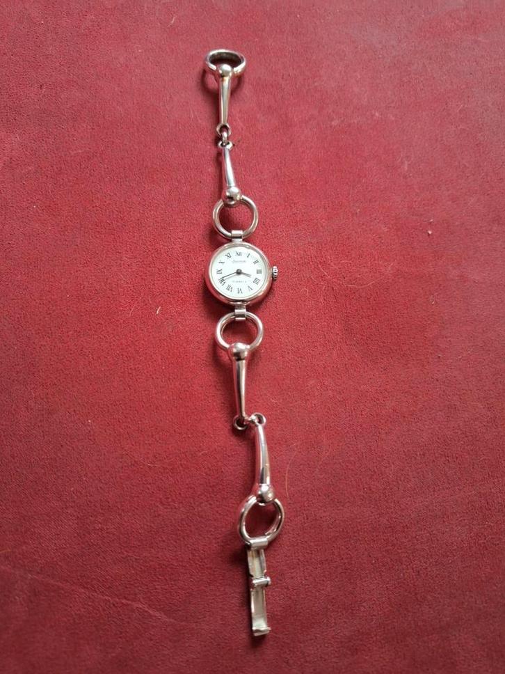 Vintage Dames Polshorloge - Soma 17 jewels ruiter schakels, Sieraden, Tassen en Uiterlijk, Horloges | Dames, Gebruikt, Polshorloge